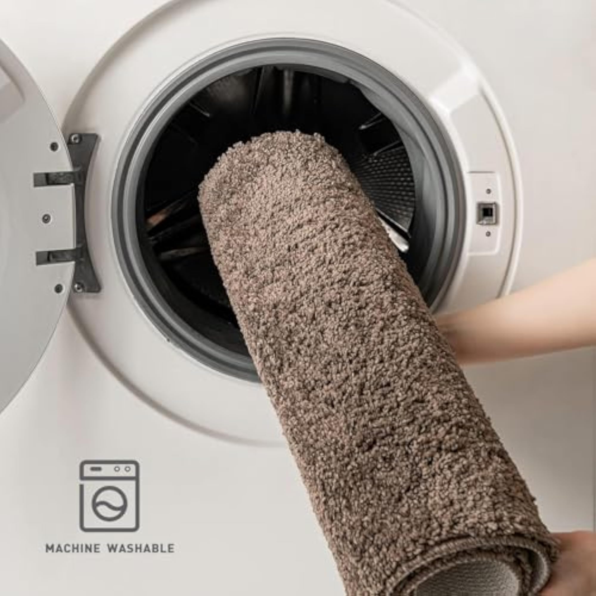 Super Soft Fluffy Heavy Quality Doormat Bathmat, 16X26 In